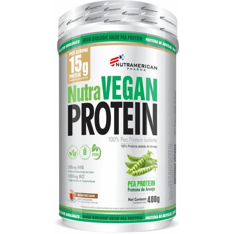 MEGAPLEX - Vegan Protein 400 g - Proteína aislada de Arveja