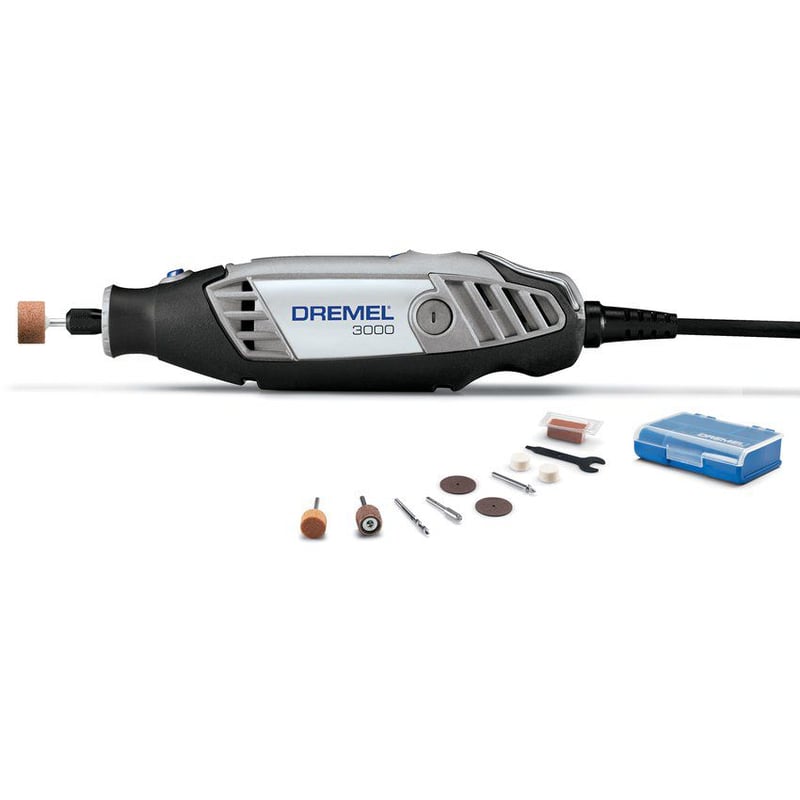 DREMEL - Mototool dremel 3000 + 10 accesorios gris