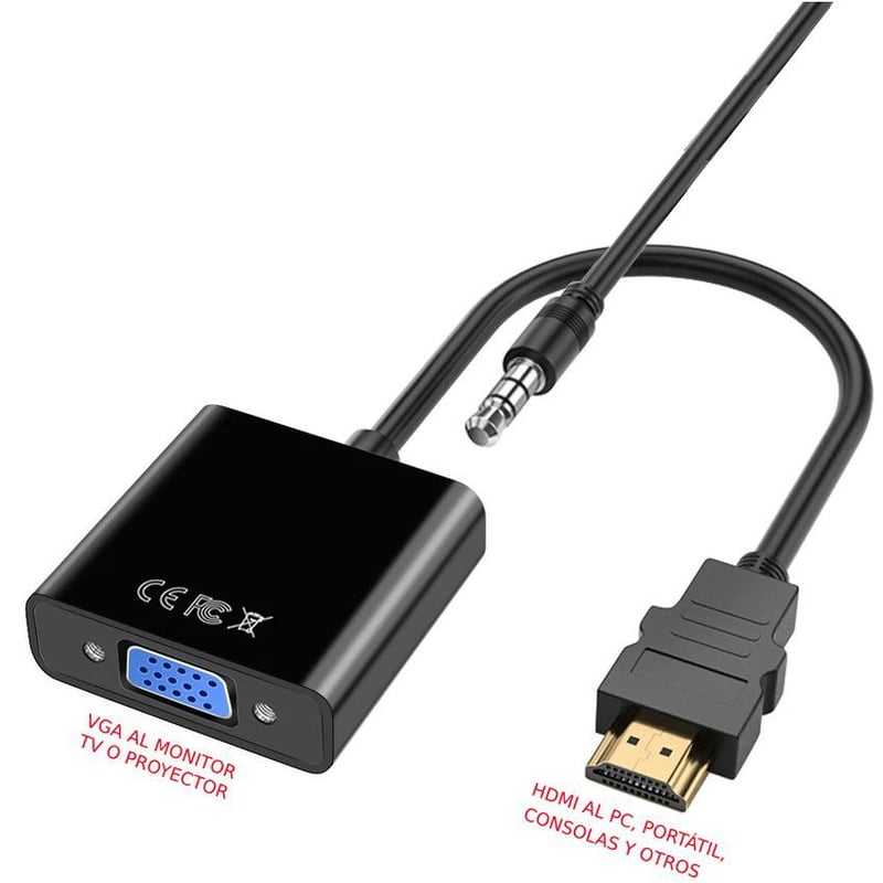 Adaptador de video hdmi a vga hotsell