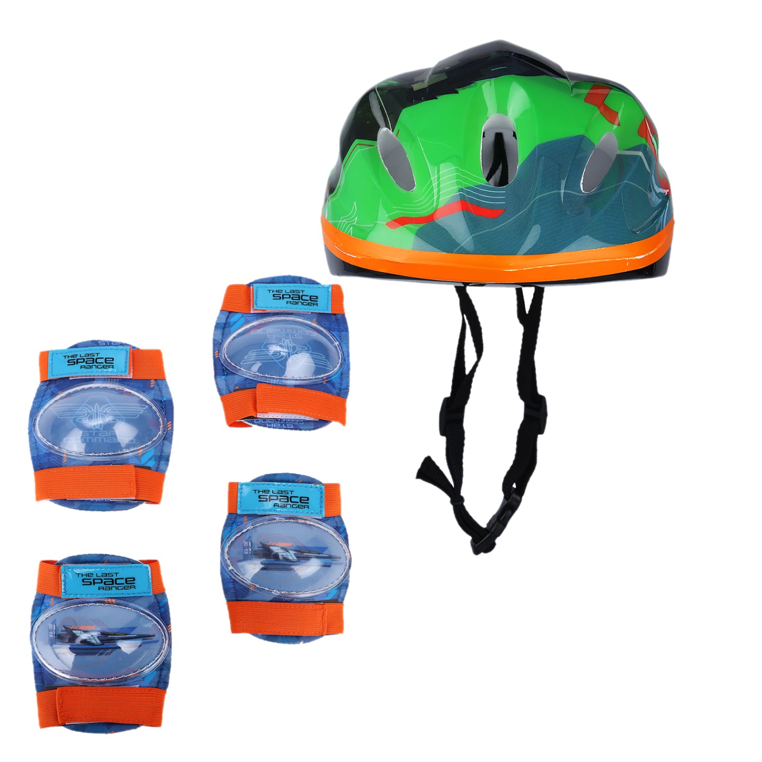 Set Proteccion Ninos Rodilleras Coderas y Casco Light Year DISNEY falabella