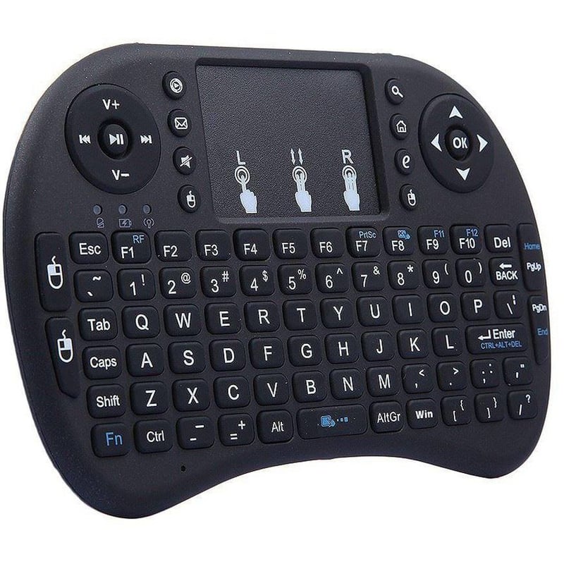 Teclado inalambrico con mouse integrado sale