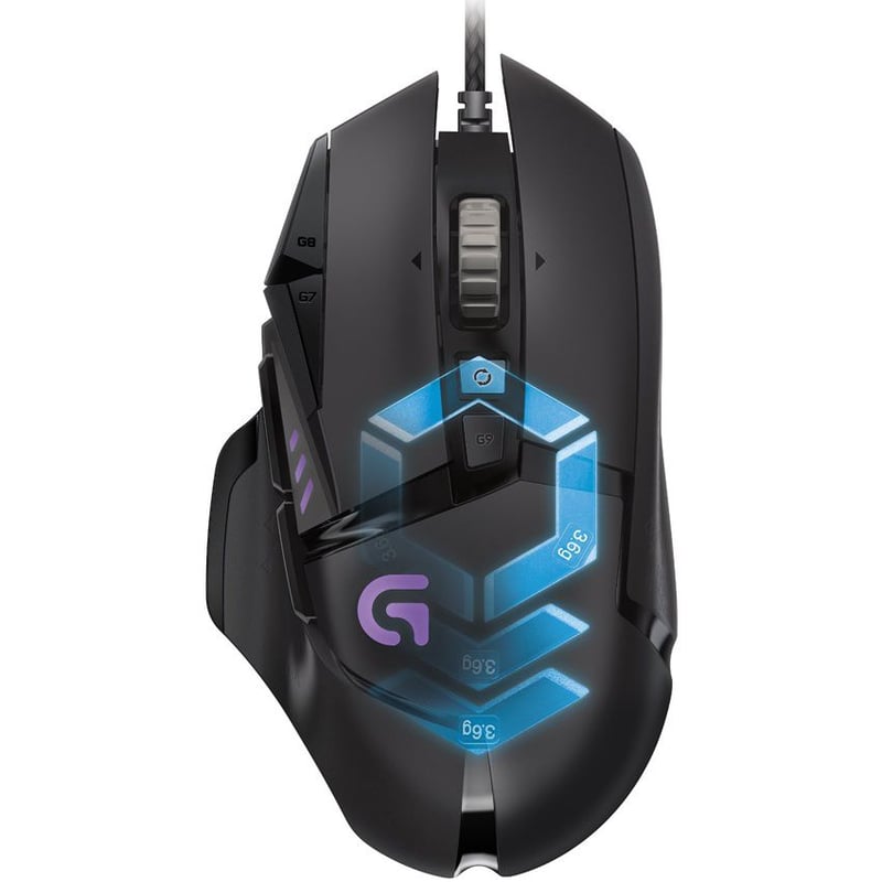 Mouse Gamer Logitech G502 HERO Programable RGB 16000dpi LOGITECH ...