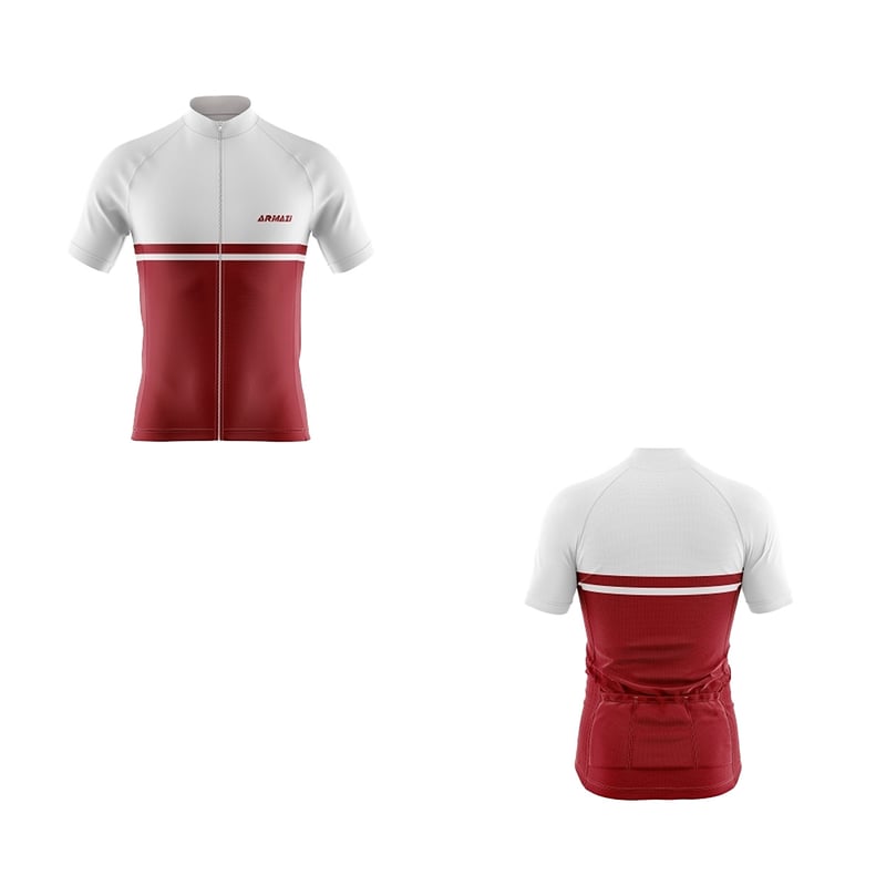 JERSEY CICLISMO RUTA MTB BIKE CYCLING BLANCO VINO