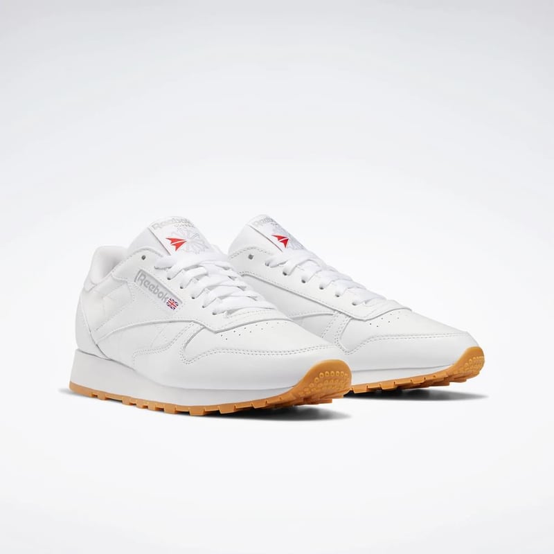 Tenis Hombre Reebok Leather Blanco