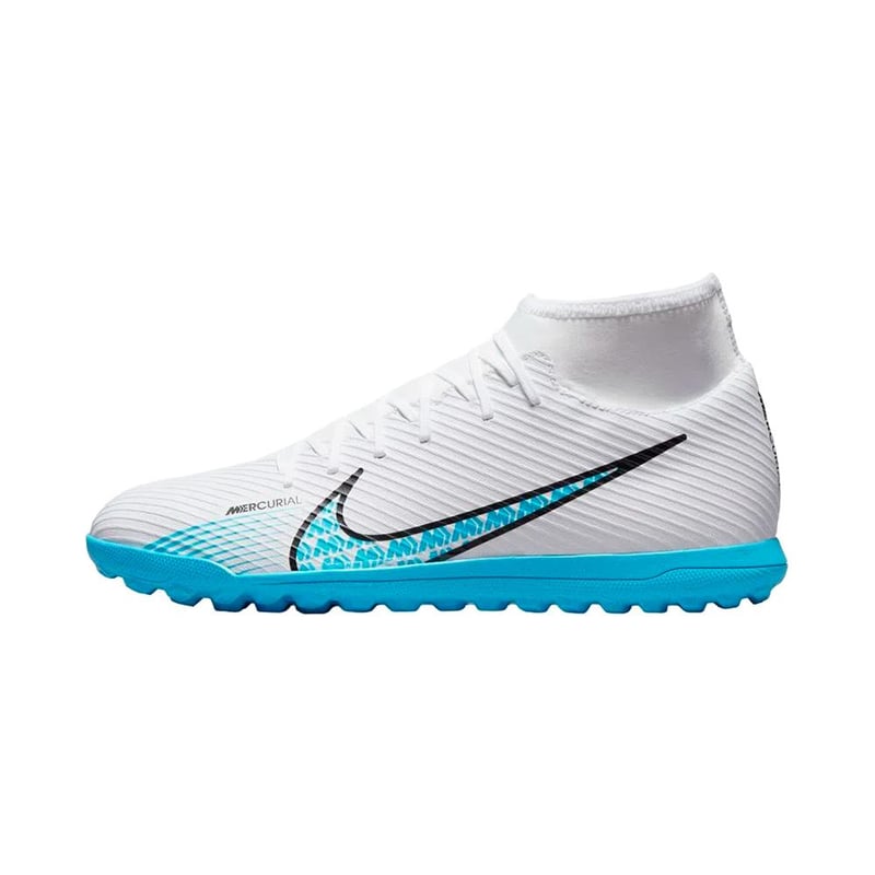Zapatillas Nike Superfly 9 Club Turf Blanco Azul NIKE falabella