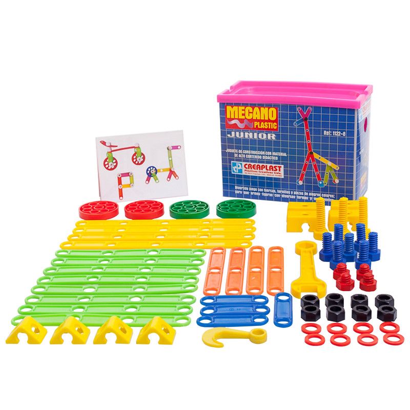 Mecano Plastic Junior x104 Creaplast Multicolor CREAPLAST falabella