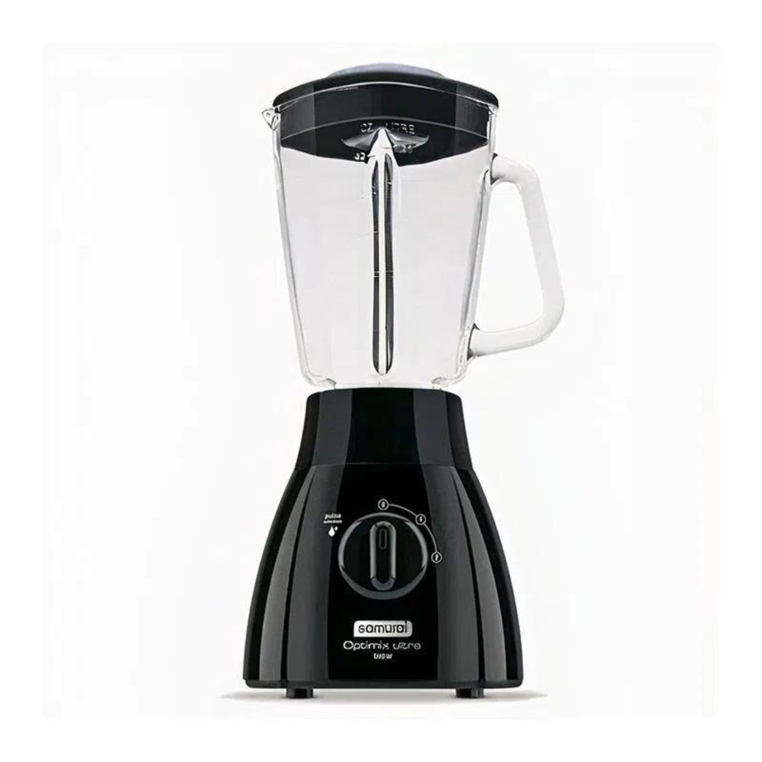 Licuadora Samurai Optimix ultra 2 velocidades Vaso Vidrio Negra IMUSA falabella