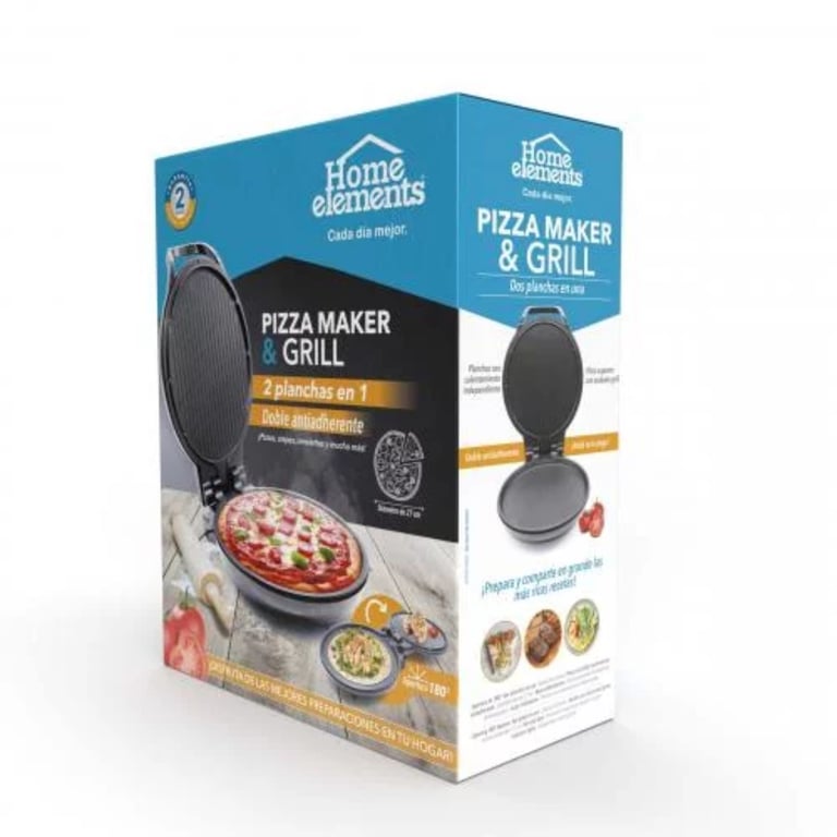 Countertop Electric Pizza Oven Napoli Made In Italy 1200w Round Refractory Baking Stone