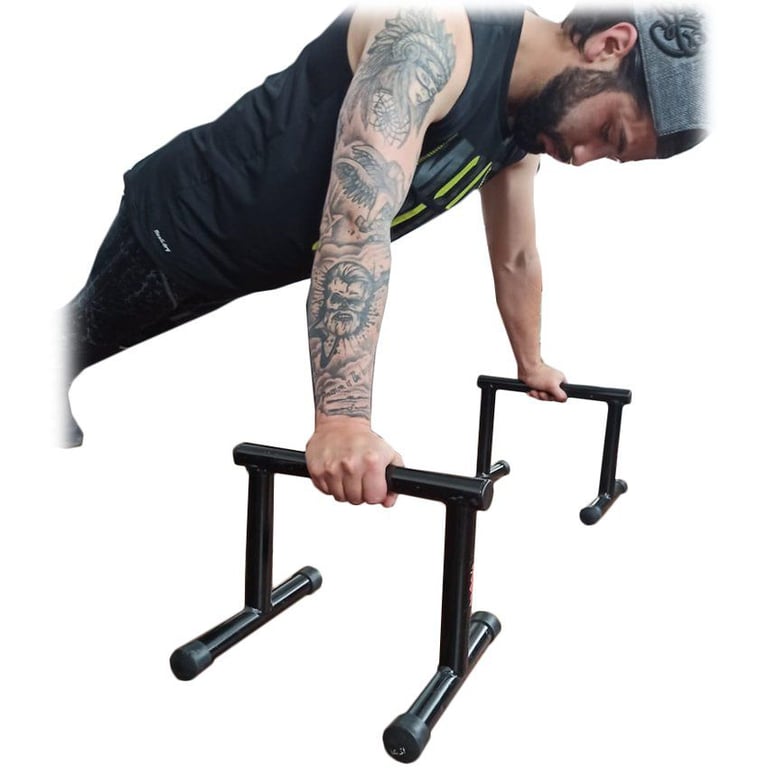 Barras mini paralelas base redonda gym portatil flexiones VITTORIA falabella