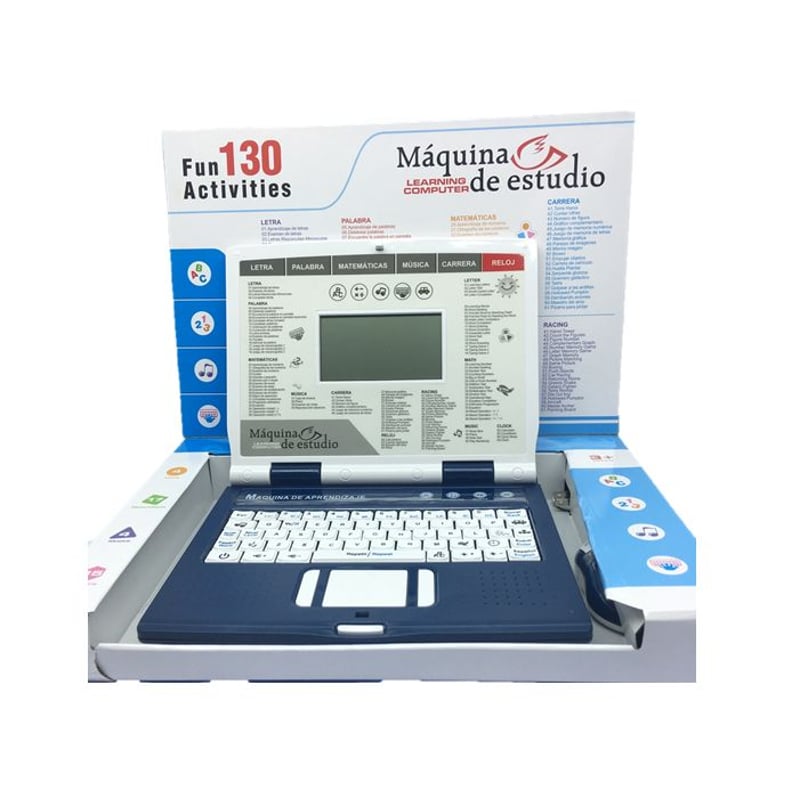 Computador Didactico Ninos Juguete 64 Funcion Espanol ingles JUGUETERIA EXPRESS falabella