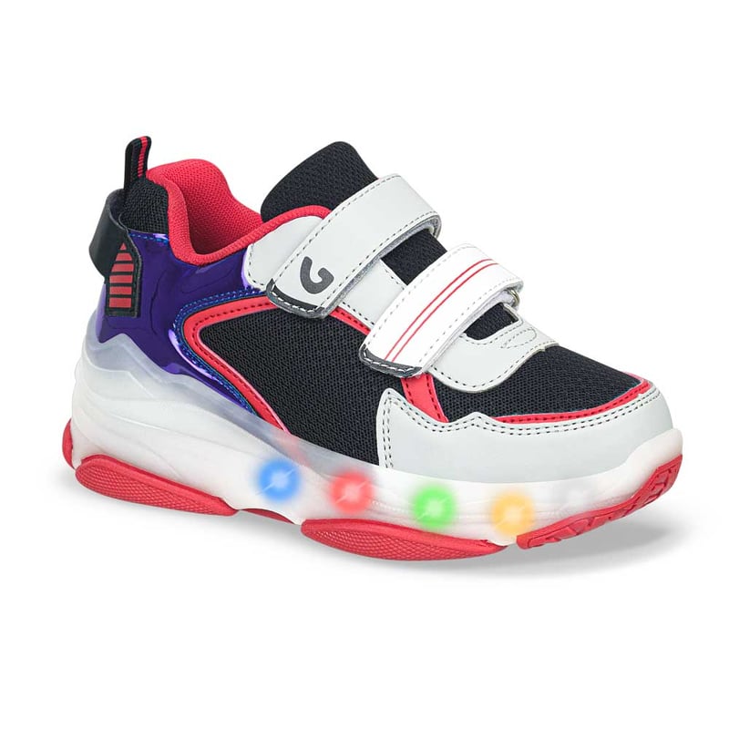 Tenis patines Luces Dogty Gris Rojo para nino Los Gomosos LOS GOMOSOS falabella