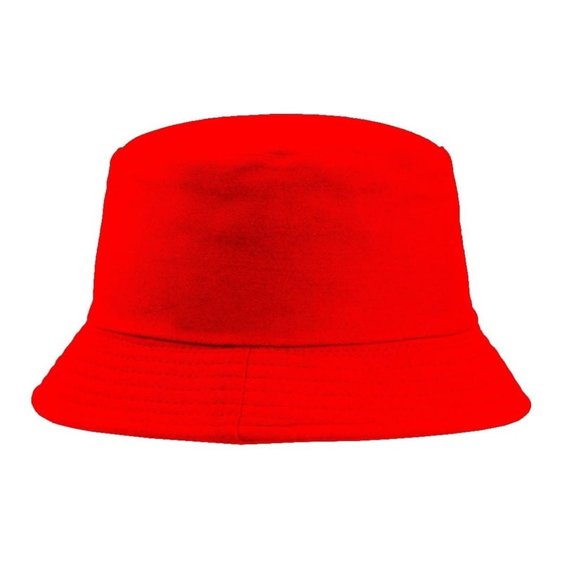 VELBROS - Gorro Pesquero Pescador Bucket Hat Sombrero Hombre Mujer Sol - Rojo