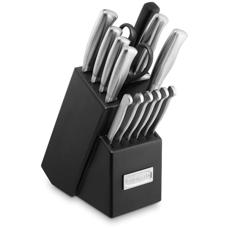 CUISINART: Set de Cuchillos de Acero Inoxidable de 15 pcs C77SS-15PK de Cuisinart