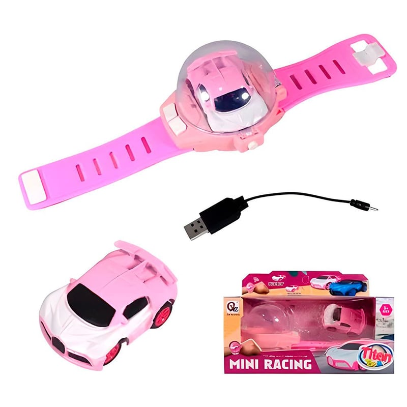 Carro Reloj Control Remoto Toy Nina. GENERICO falabella