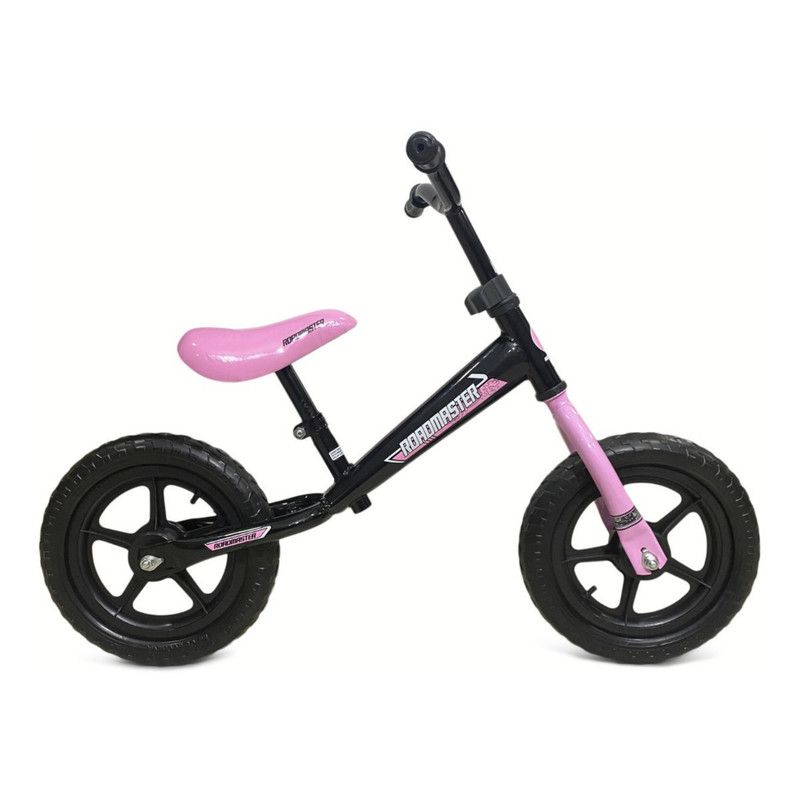 ROADMASTER - Bicicleta Impulso Infantil Balance R12 Negro Rosa