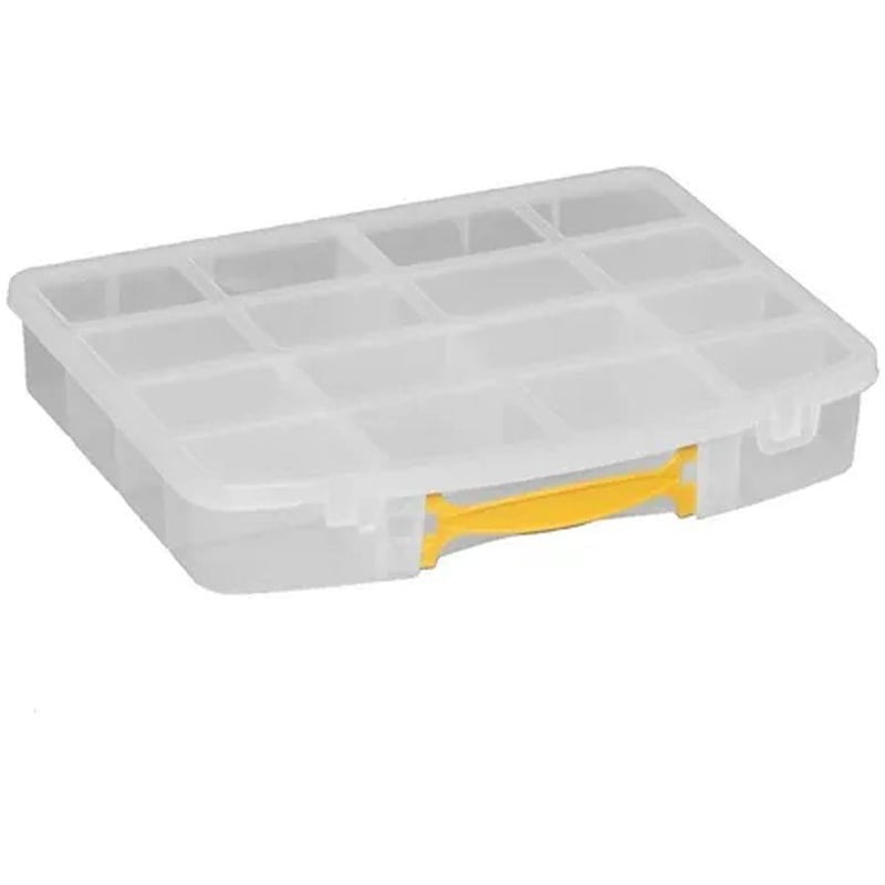 Caja organizadora con divisiones practica rimax con broches RIMAX ...