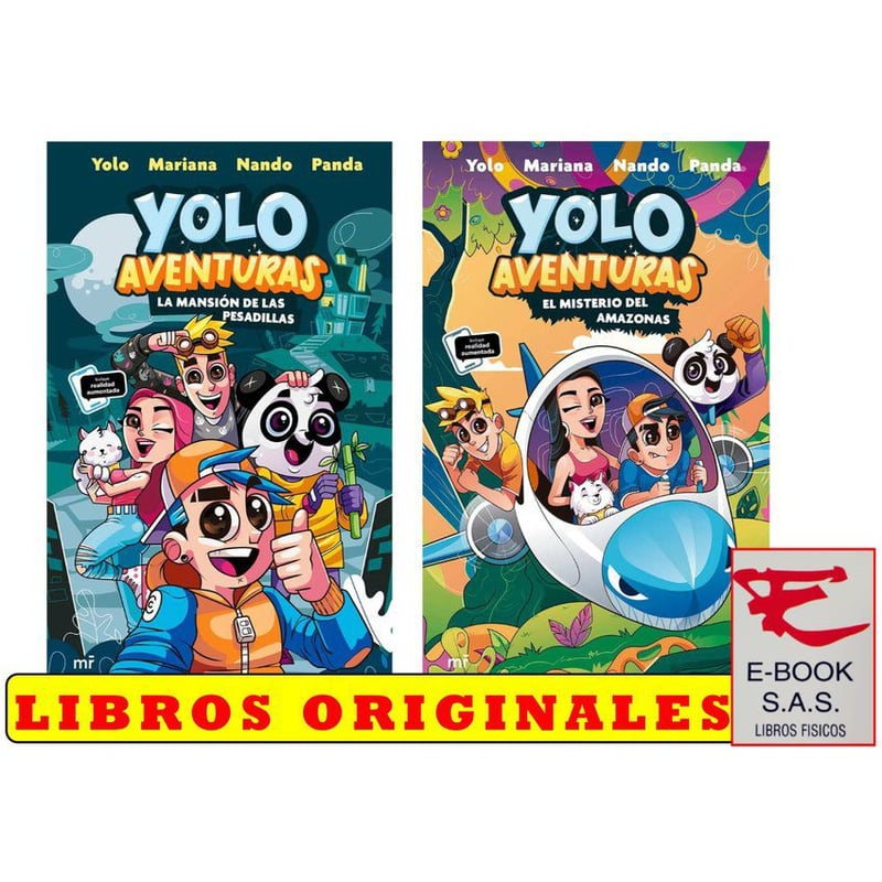 GENERICO - Yolo aventuras la mansión de las pesadillas y yolo aventuras 2 el misterio del amazonas