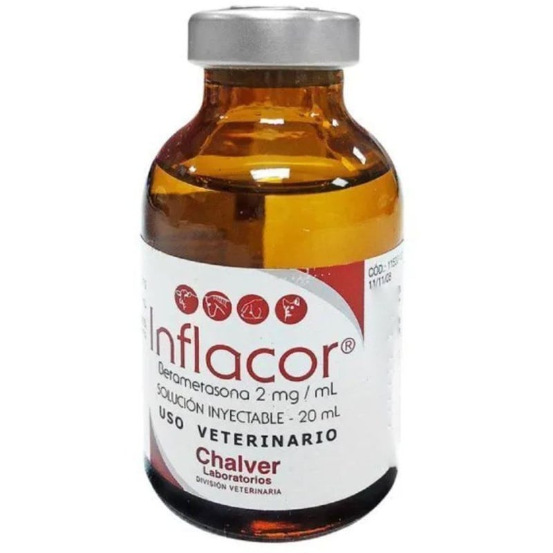 BOEHRINGER INGELHEIM - Inflacor Antiinflamatorio Inyectable Perros 20Ml