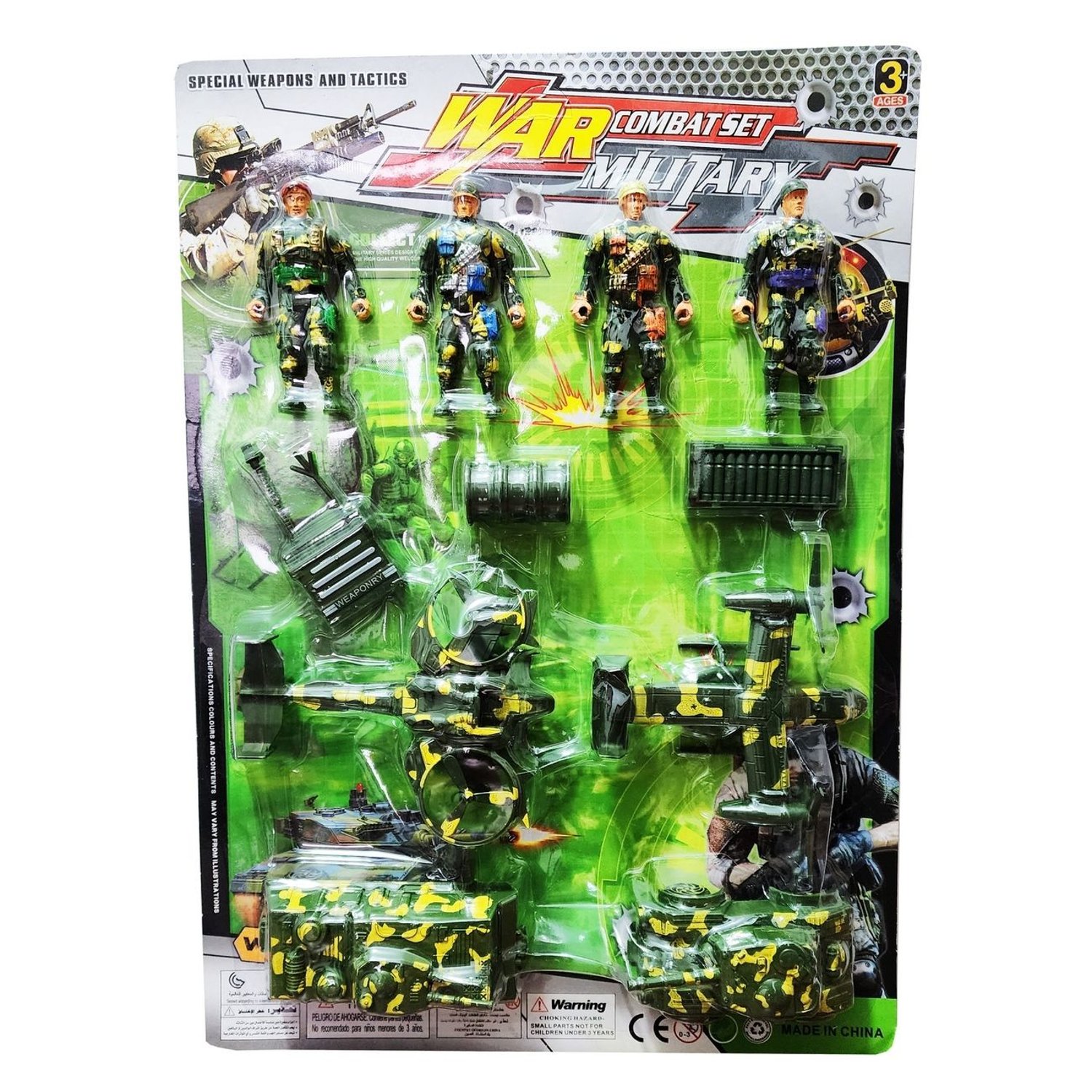 Soldados Militares Juguete Accion Ninos Tanques Aviones DAYOSHOP falabella