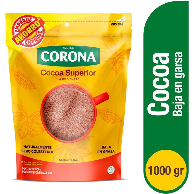 CORONA - Cocoa Corona Bolsa x 1000 gr