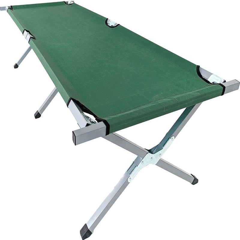Lit De Camping Pliable, Ultra-léger, Avec Housse, Pour Adulte – Bleu, Taille 190 Cm