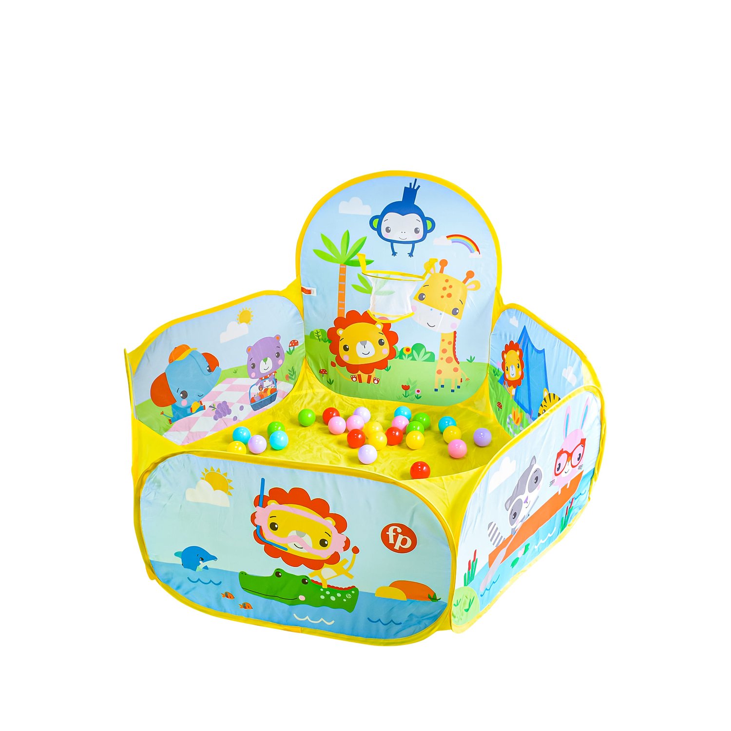 Set Piscina Hexagonal con Pelotas Fisher Frice FISHER PRICE falabella