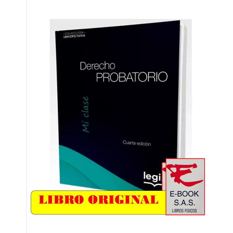 LEGIS - Derecho Probatorio - Colección Universitaria  Mi Clase