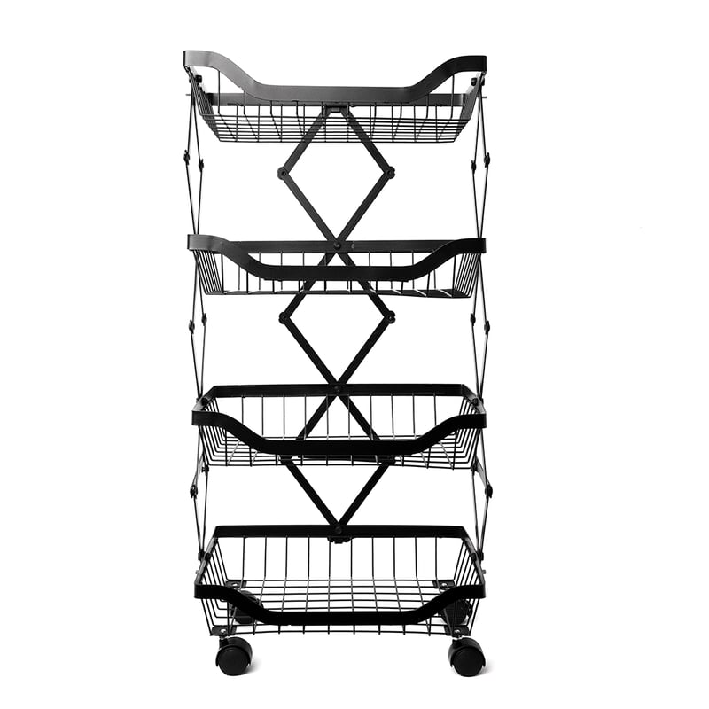 Mueble Organizador Multiusos con Ruedas 4 Niveles Plegable ESSENZA ESSENZA falabella