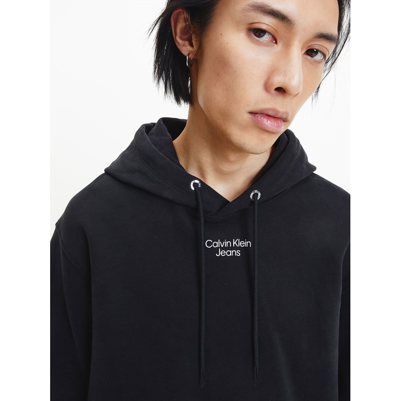 Buzo Negro Con Gorro Para Hombre Calvin Klein CALVIN KLEIN falabella