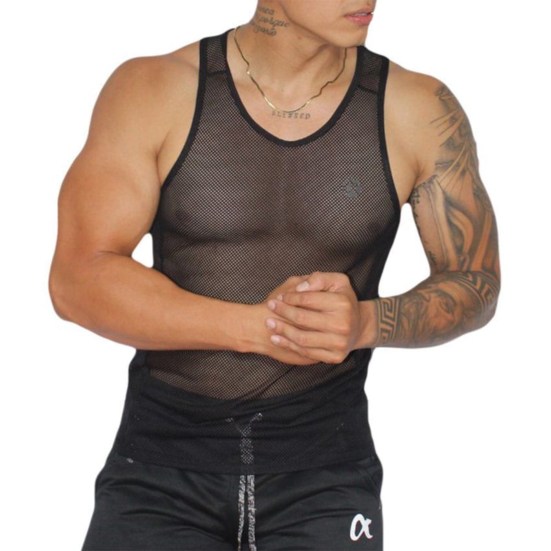 Camiseta Esqueleto de Malla Mundo Alfa con sesgo de hombre GENERICO falabella