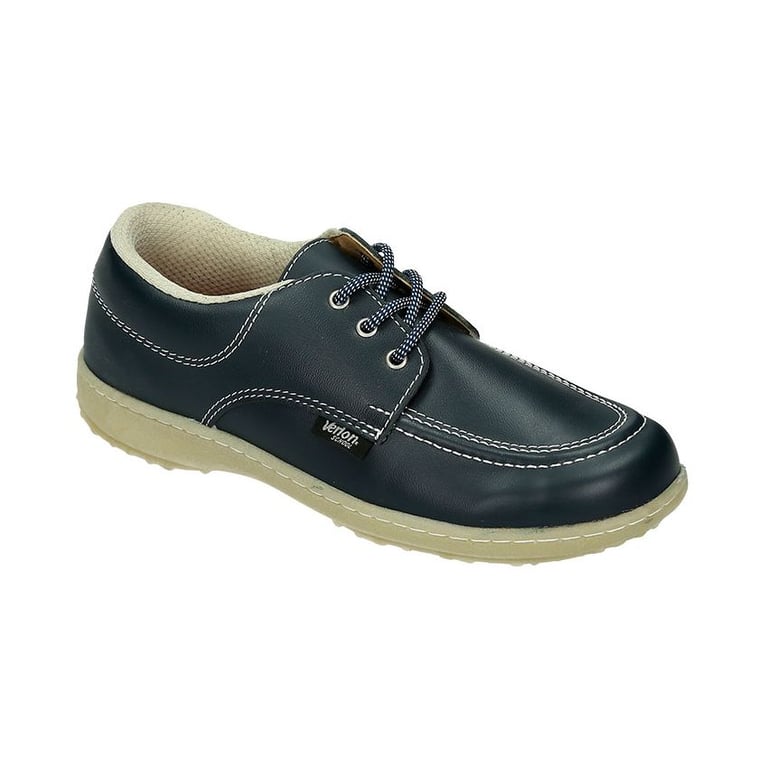 Zapatillas colegiales verlon diana gold azul niña.. VERLON | falabella.com