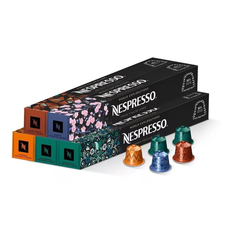 NESPRESSO - Pack Lungo x 50 Cápsulas de Café Original Nespresso