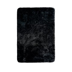 DIB - Tapete DIB Poliéster 120 x 170 cm Rectangular para Sala Bengali Negro