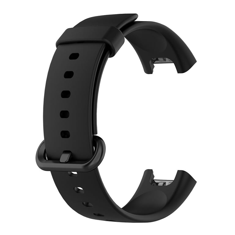 Correa de Silicona para Xiaomi Redmi Watch 2 Lite Negra GENERICO falabella
