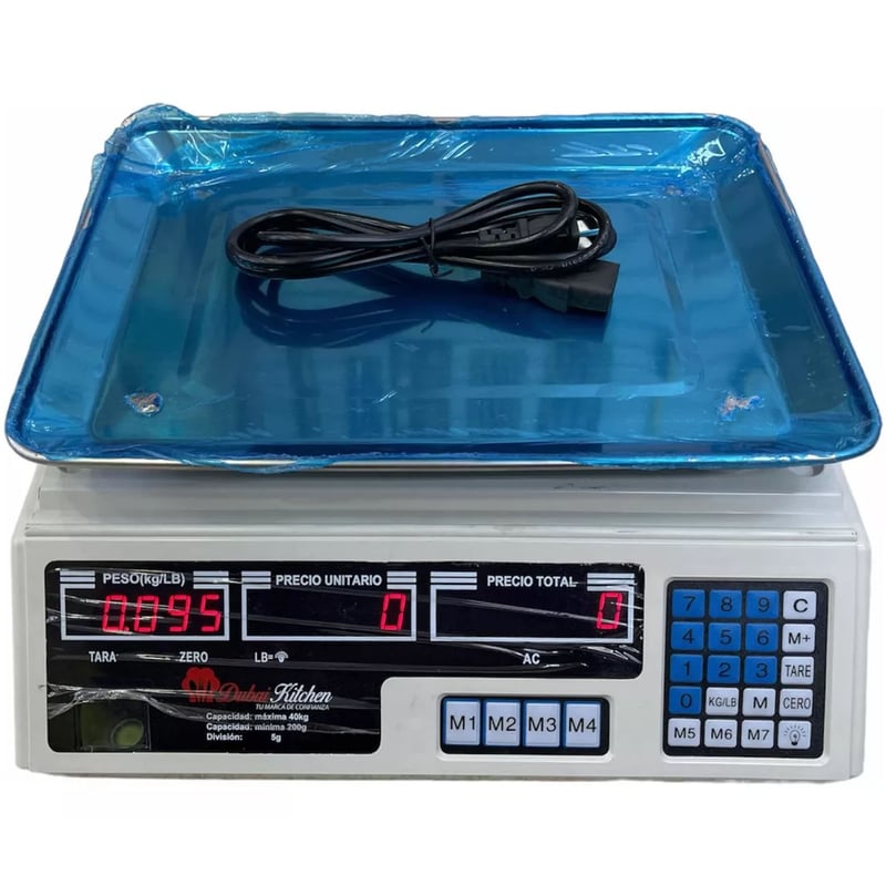 Bascula Balanza Electrónica 40kg Digital Gramo En Gramo ONE PIXEL ...