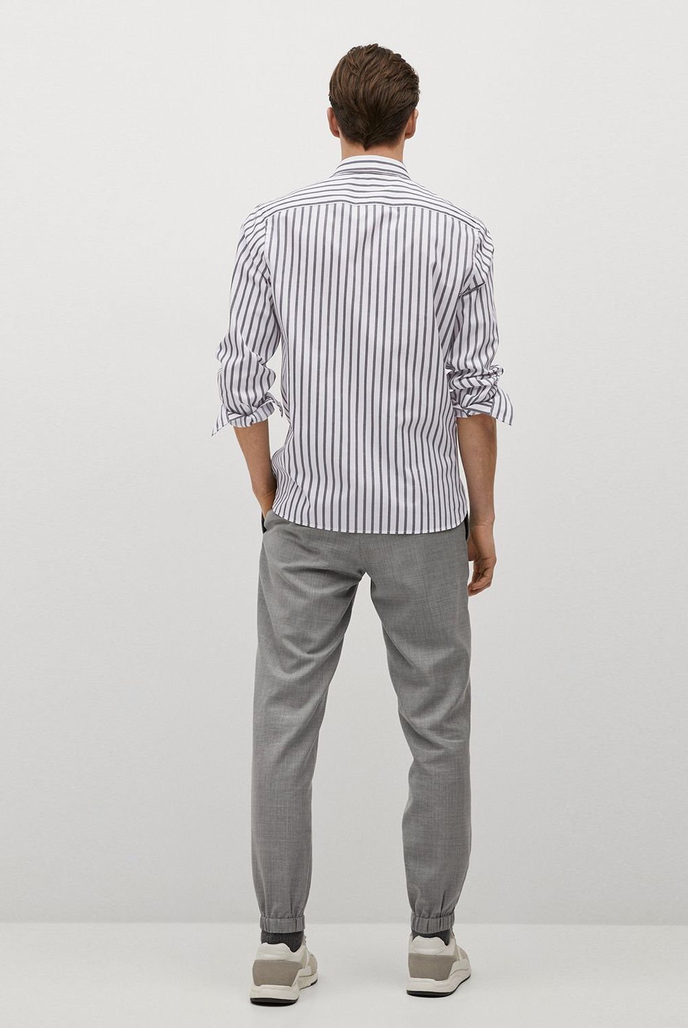 MANGO - Camisa casual para Hombre Slim MANGO