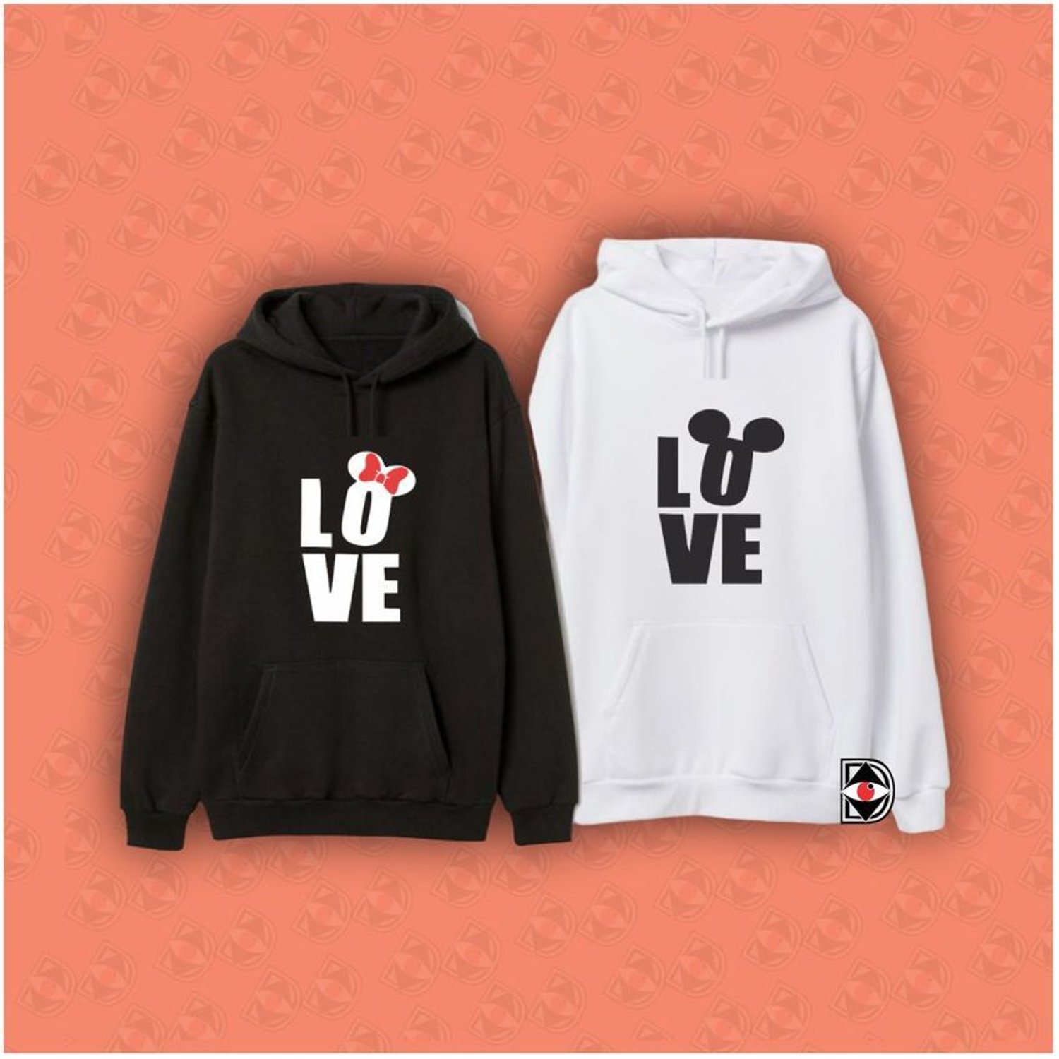 Sacos buzos hoodies sudaderas pareja love GENERICO falabella