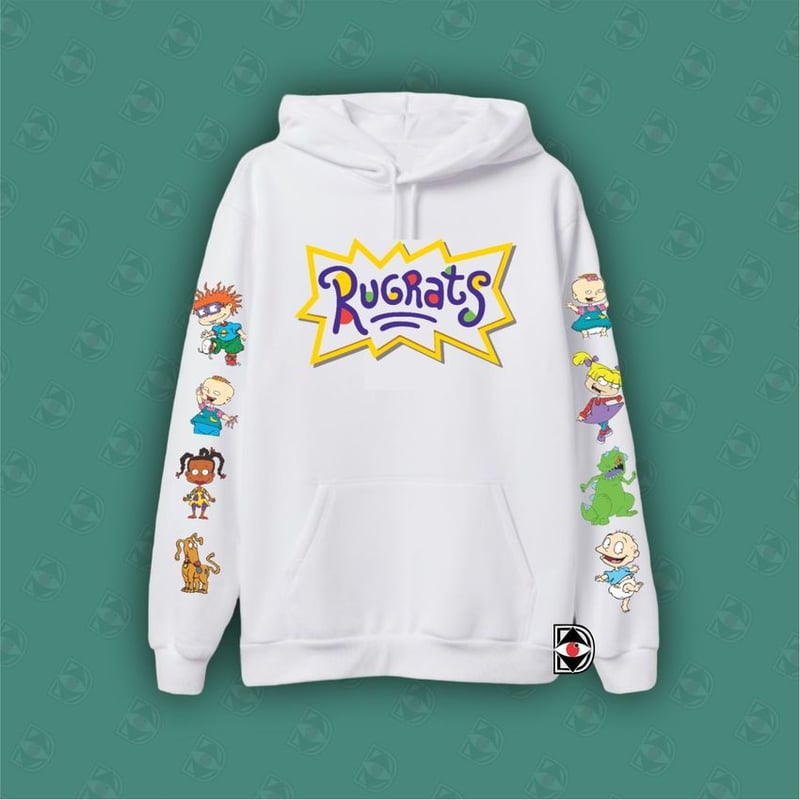 Buzo grande estilo americano buso sudadera rugrats