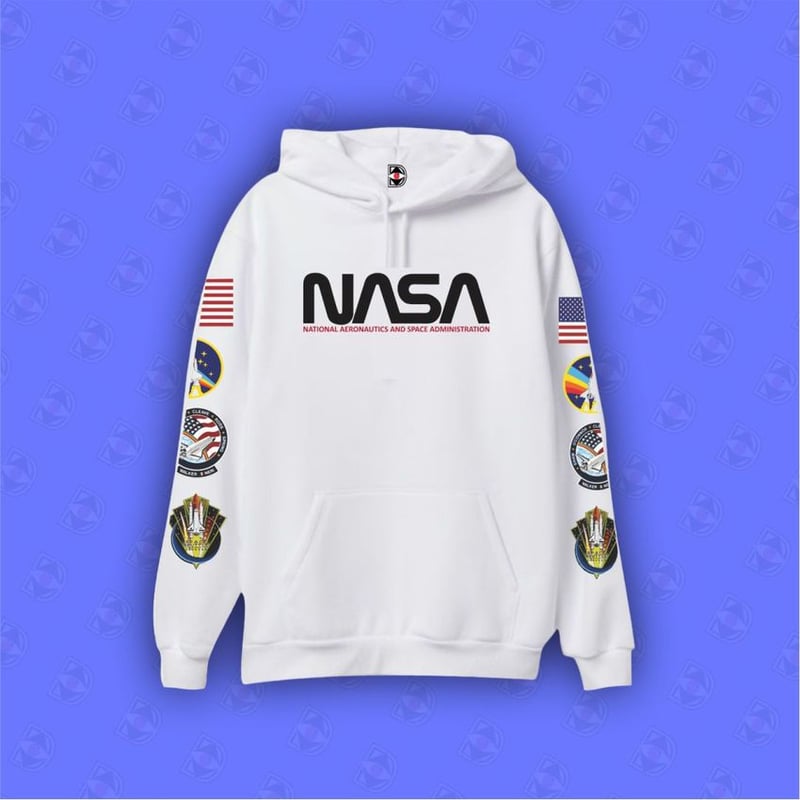 Buzo saco buso hoodie estilo americano algodon perchado nasa