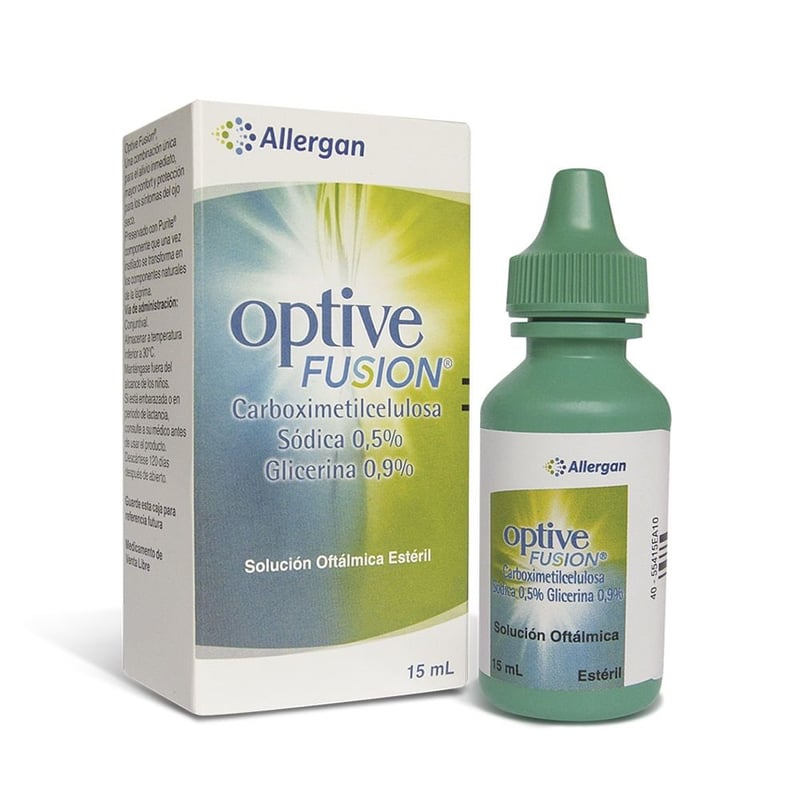 ALLERGAN - Optive Fusion 0.5/0.9% Frasco X 15ml