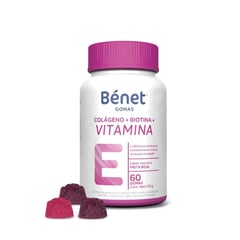 BENET - Colageno Benet + Selenio + Vitamina A + Vitamina E X 60Gomas