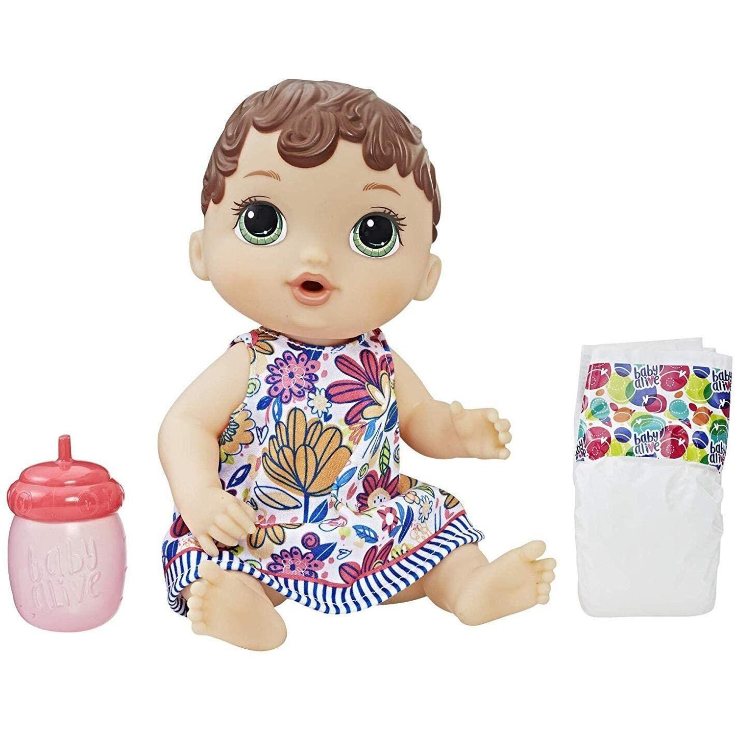 Baby Alive Bebe Lil Sorbitos Y Mimitos Brunette De Hasbro. BABY ALIVE falabella
