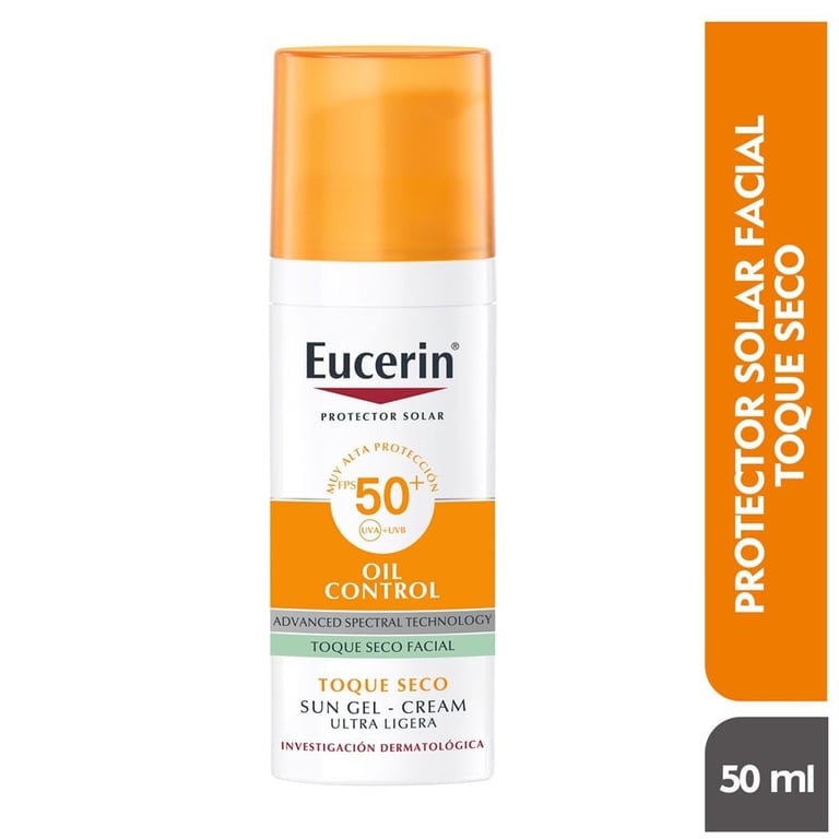 Protector Solar Eucerin Oil Control Toque Seco Fps50 X 50ml EUCERIN ...