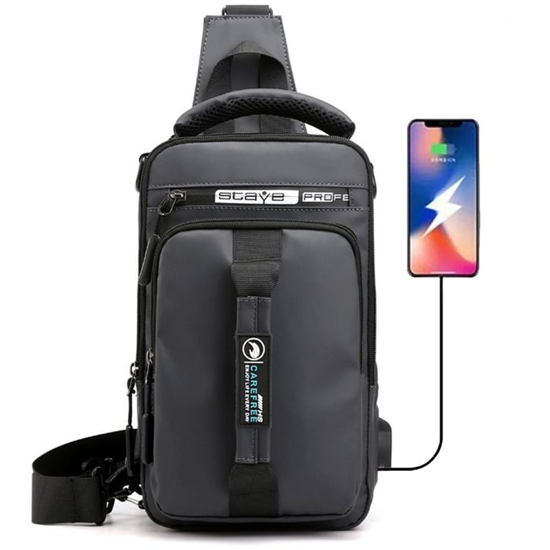 Bolso manos libres para caballero de cruzar impermeable MULTIPLACE COLOMBIA falabella
