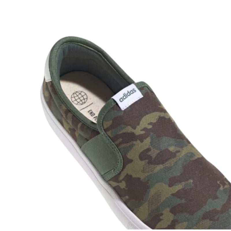 ADIDAS - Zapatos Tenis Adidas Vulcraid3r Slip On Camuflado - 5 US