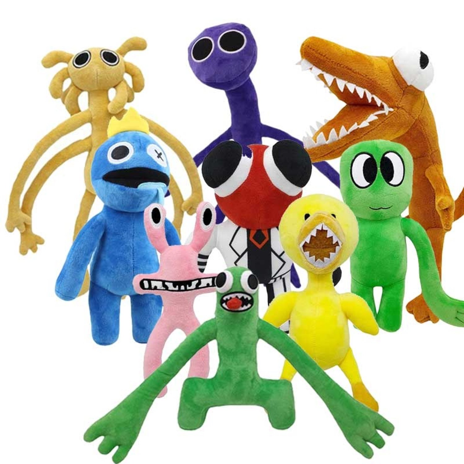 rainbow friends amigos arcoiris ninos munecos 9 Peluches. GENERICO falabella