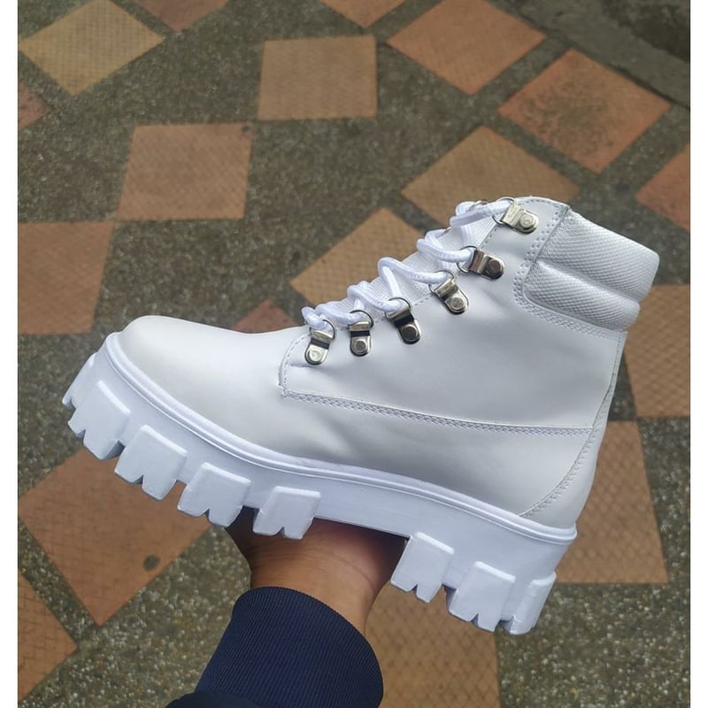 BOTAS PARA MUJER BLANCAS