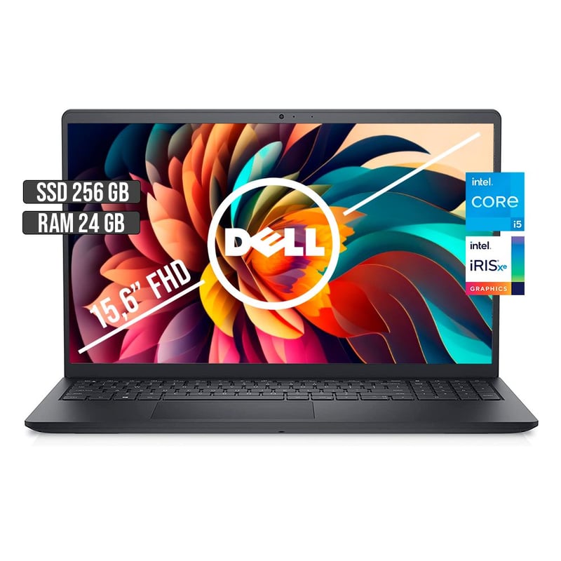 DELL Vostro, Notebook Intel I5-1235U 10 Core 3.3 Ghz, Computer Portatile Display 15.6" Full HD, Ram 16GB DDR4 SSD 512 GB Wi-Fi 5, Hdmi Win 11 Pro - Foto 9