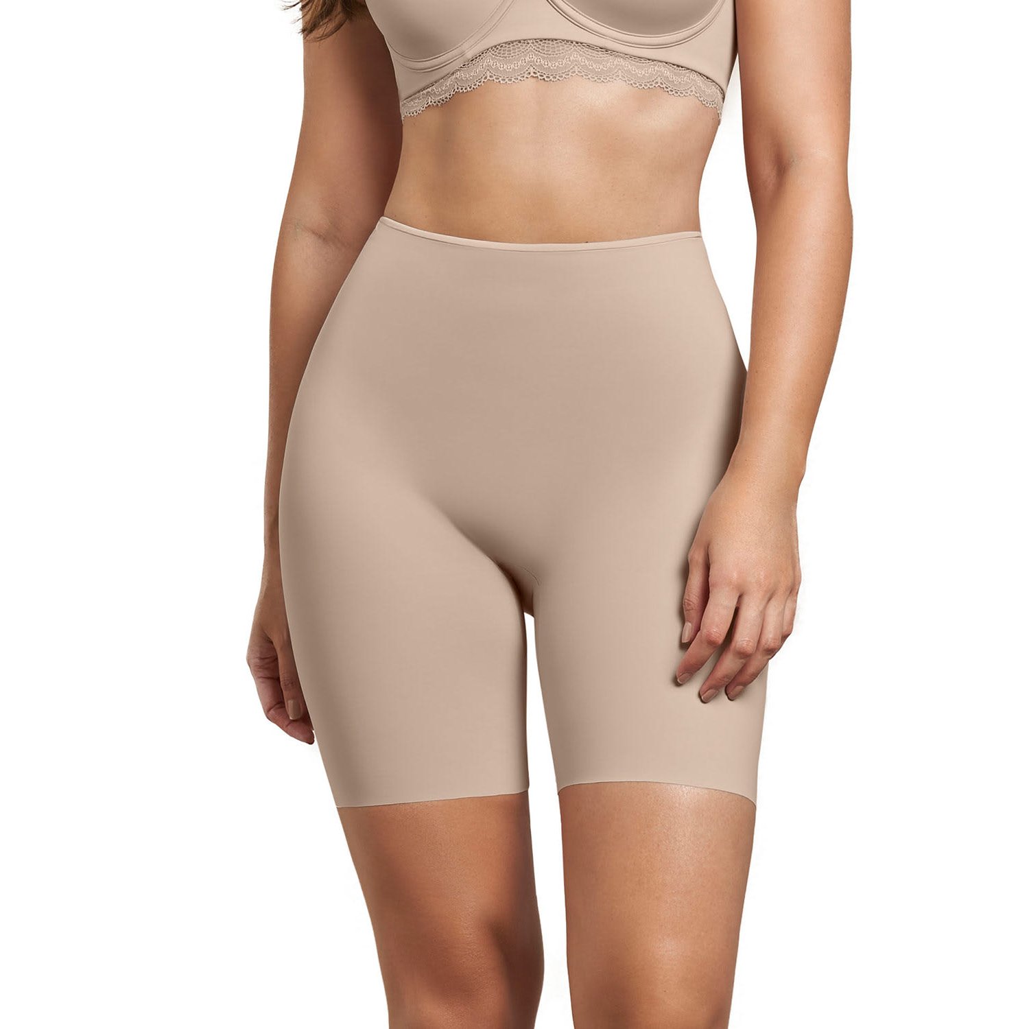 Leonisa Panty short invisible control de abdomen efecto levanta cola