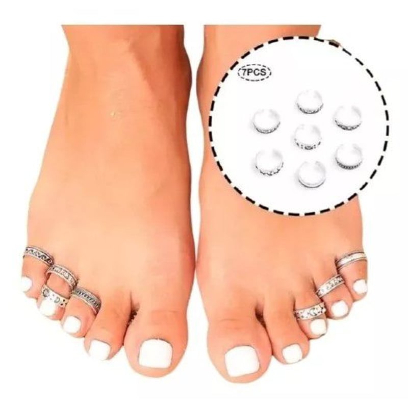 Anillos para pies de mujer hotsell